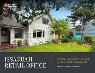 Plus de détails pour 158 1st Pl NW, Issaquah, WA - Local commercial à vendre