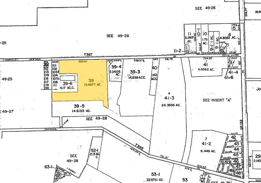 215-225 Newtown Rd, Wrightstown, PA à vendre - Plan cadastral – Image 2 sur 5