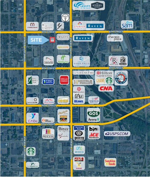 315 N Main Ave, Sioux Falls, SD à louer - Photo de l’immeuble – Image 2 sur 11