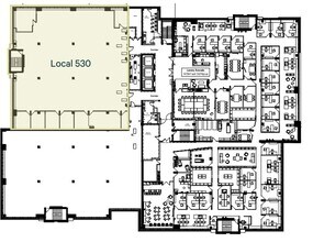 925 Alle Grande O, Québec, QC à louer Plan d’étage– Image 2 sur 2