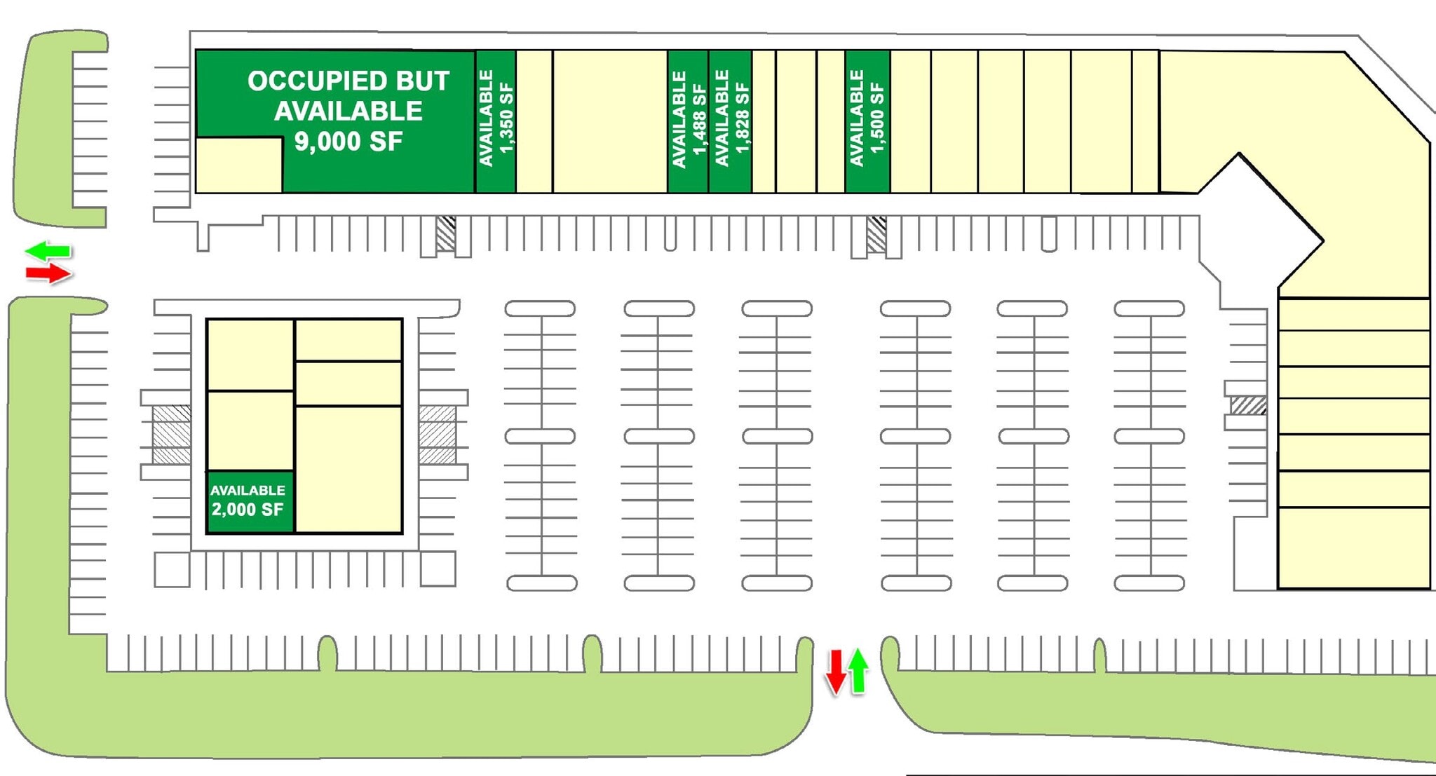 8201-8209 Broadway St, Pearland, TX à louer Plan de site– Image 1 sur 1
