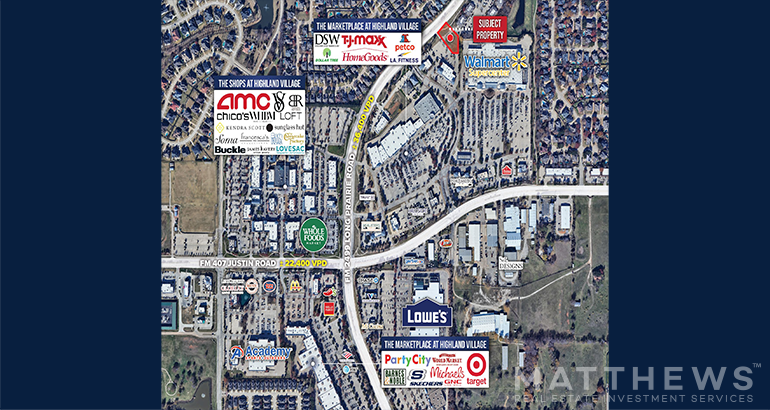 NEQ Marketplace & Village Pkwy ln, Highland Village, TX à vendre - Photo principale – Image 1 sur 2