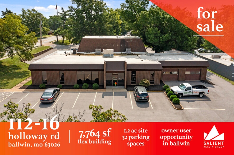 112-116 Holloway Rd, Ballwin, MO à vendre - Photo de l’immeuble – Image 1 sur 28