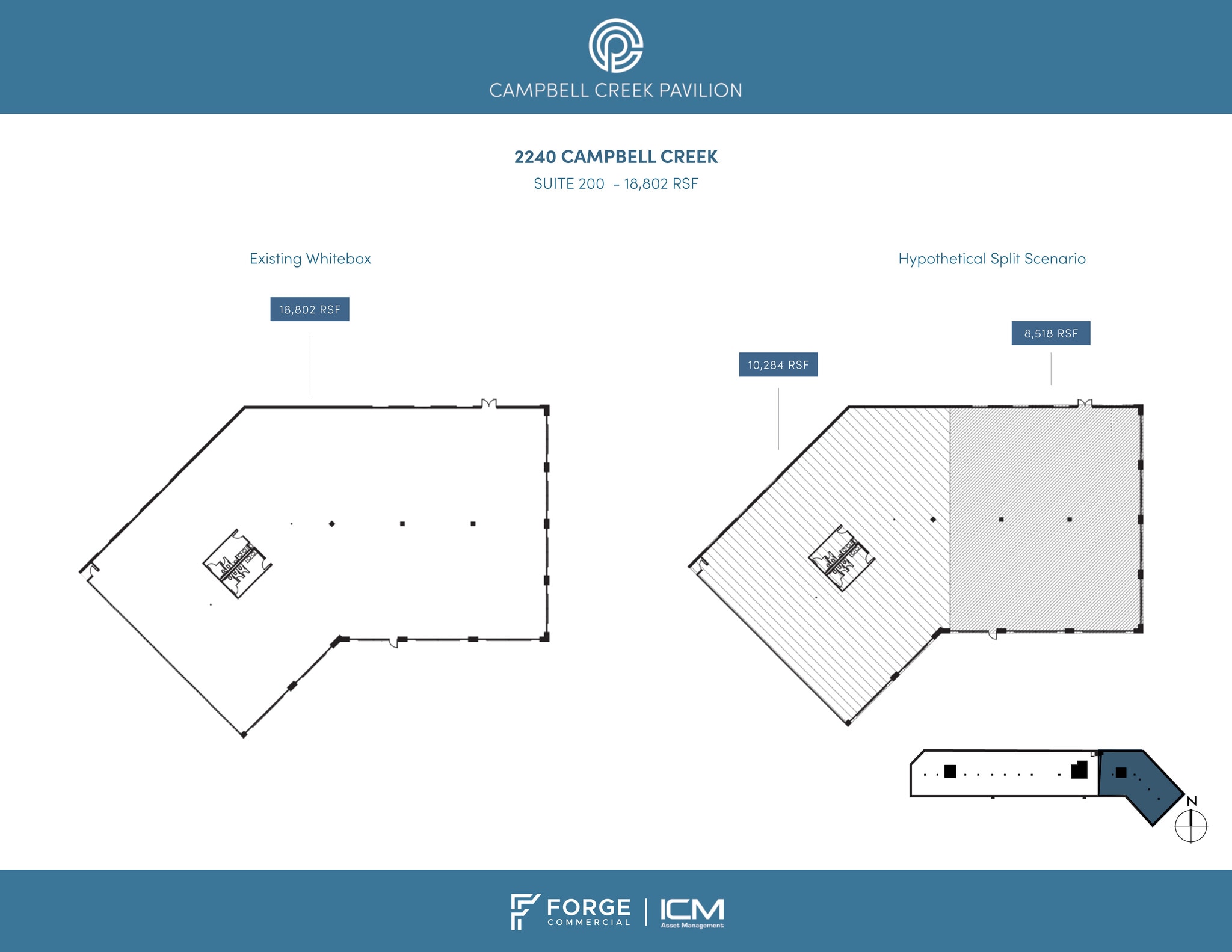 2240 Campbell Creek Blvd, Richardson, TX à louer Plan d’étage– Image 1 sur 2