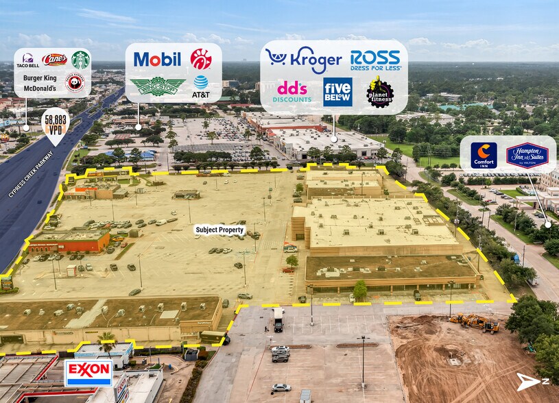 60-110 Cypress Creek Pky, Houston, TX à vendre - Photo de l’immeuble – Image 3 sur 11