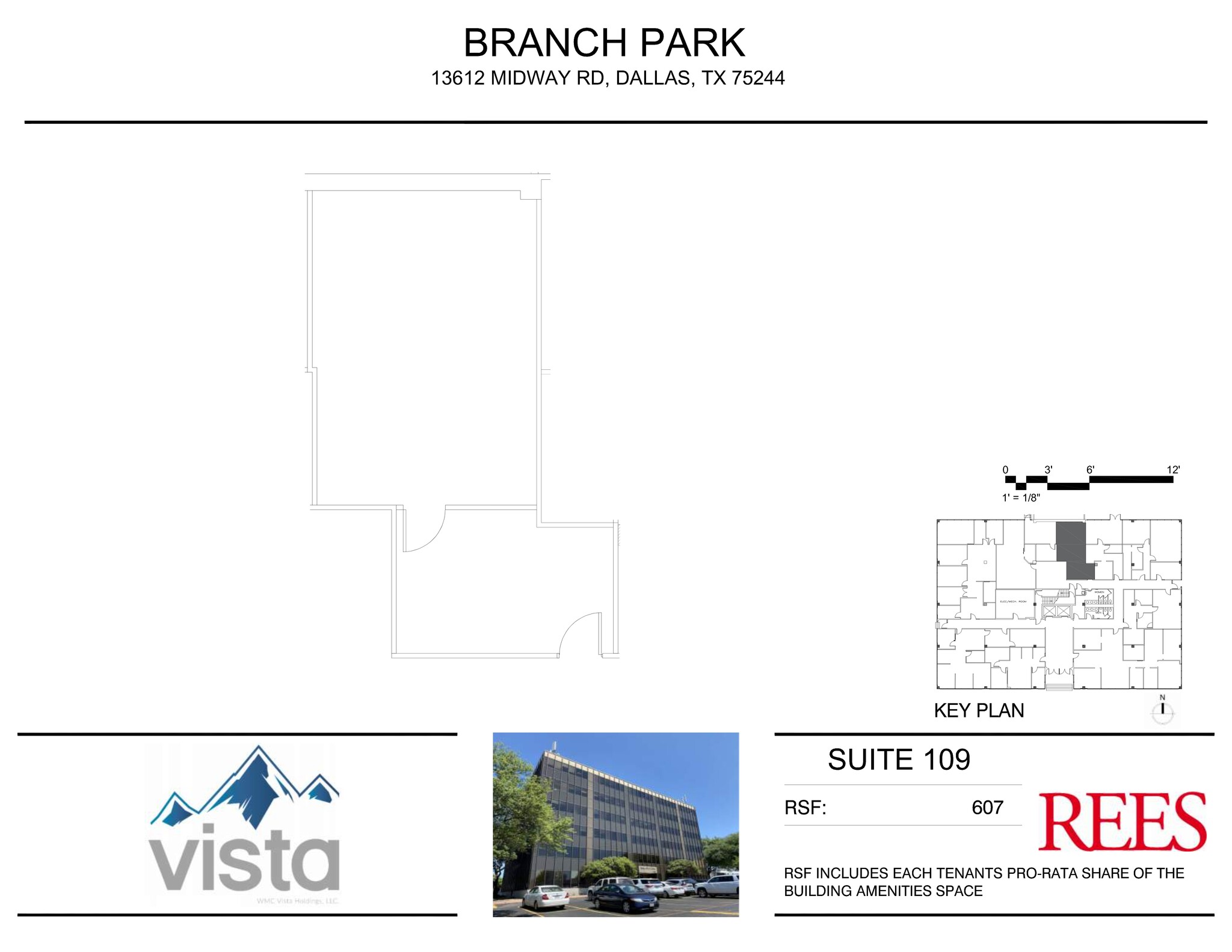 13740 Midway Rd, Farmers Branch, TX à louer Plan de site– Image 1 sur 1