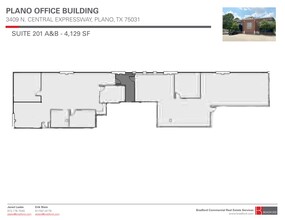 3409 N Central Expy, Plano, TX à louer Plan de site– Image 2 sur 2