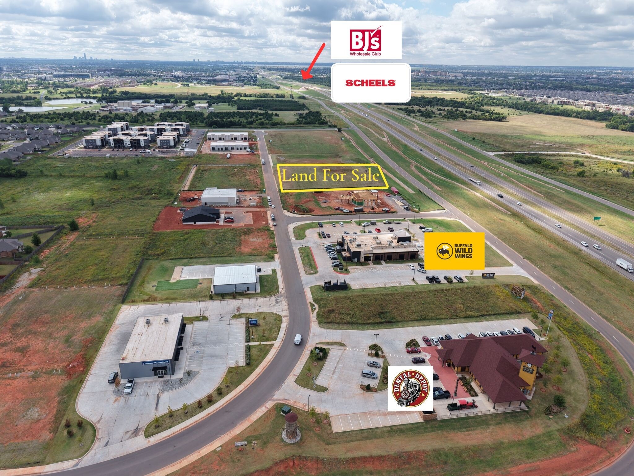 SE Corner of NW 164th St & Portland Ave, Edmond, OK à vendre Photo principale– Image 1 sur 2