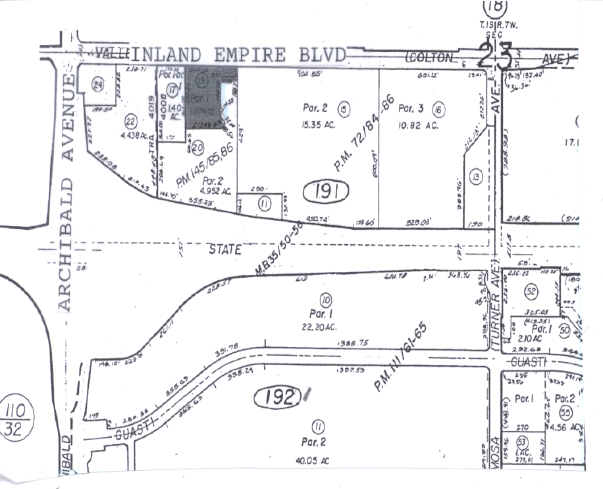 2890 E Inland Empire Blvd, Ontario, CA à vendre - Plan cadastral – Image 2 sur 5