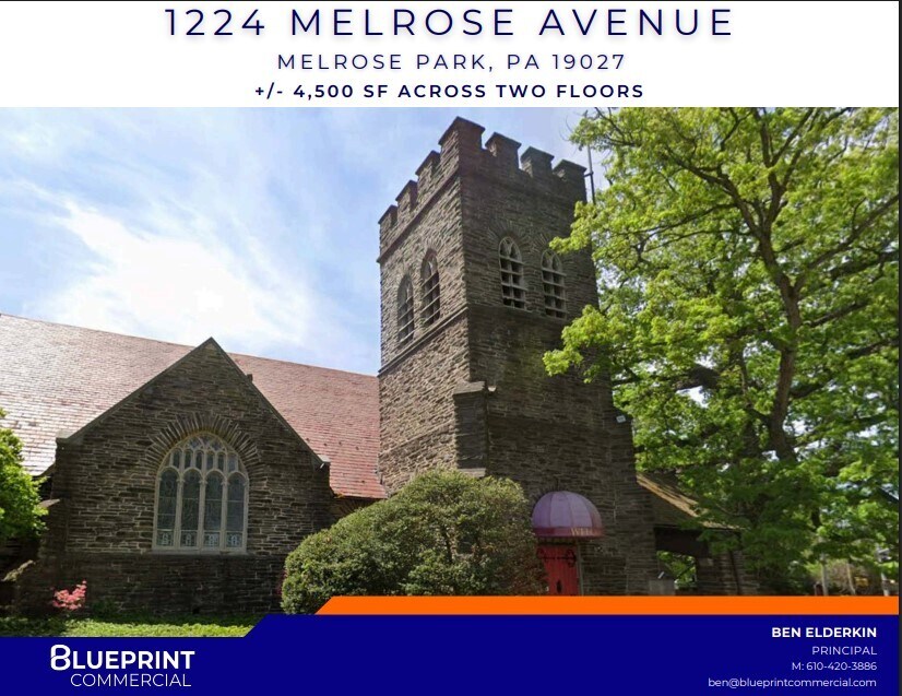 1224 Melrose Ave, Melrose Park, PA à louer Photo de l’immeuble– Image 1 sur 2