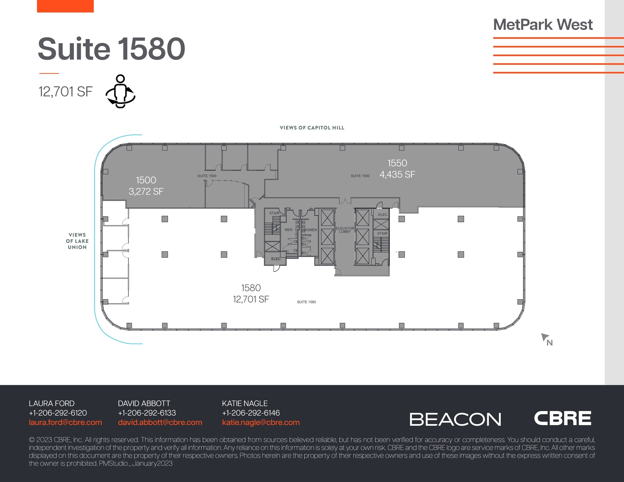 1100 Olive Way, Seattle, WA à louer Plan de site– Image 1 sur 1