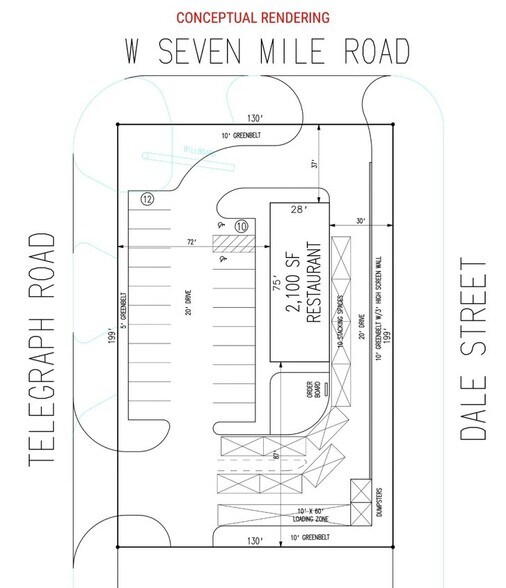 19050 Telegraph Rd, Detroit, MI à vendre - Autre – Image 2 sur 4