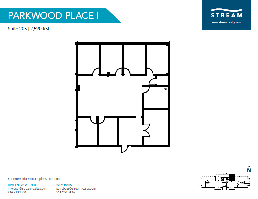 5601 Democracy Dr, Plano, TX à louer Plan d’étage– Image 1 sur 1