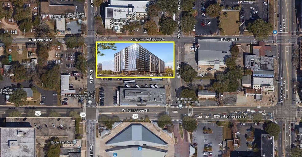 324 N Adams St, Tallahassee, FL à vendre - Photo de l’immeuble – Image 1 sur 2