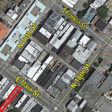 1711 E Main St, Richmond, VA - VUE AÉRIENNE  vue de carte