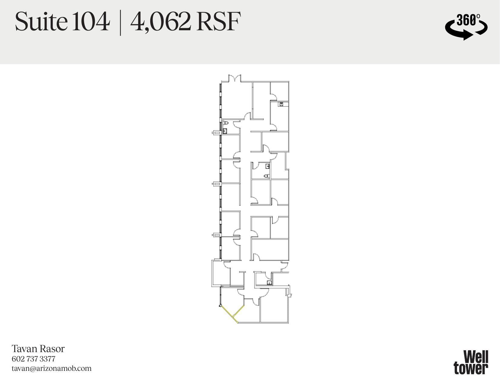 140 N Litchfield Rd, Goodyear, AZ à louer Plan d’étage– Image 1 sur 1