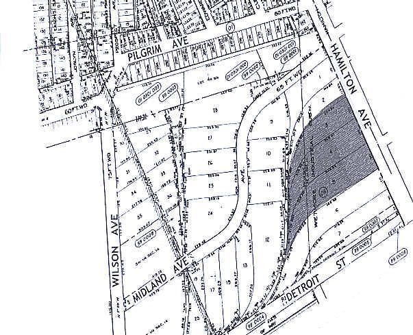 15135 Hamilton Ave, Highland Park, MI à louer - Plan cadastral – Image 3 sur 8