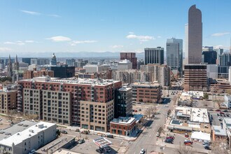 1665 N Pearl St, Denver, CO - Vue aérienne vue de carte