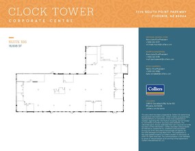 7776 S Pointe Pky W, Phoenix, AZ à louer Plan d’étage– Image 1 sur 1