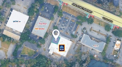 2425 Apalachee Pky, Tallahassee, FL - VUE AÉRIENNE  vue de carte