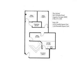 3633 Wheeler Rd, Augusta, GA à louer Plan de site– Image 1 sur 1