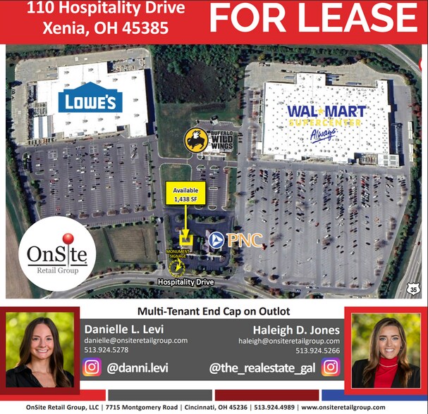 110 Hospitality Dr, Xenia, OH à louer - Aérien – Image 1 sur 4