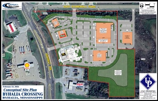 Plus de détails pour 442 E Stonewall Rd, Byhalia, MS - Local commercial à louer
