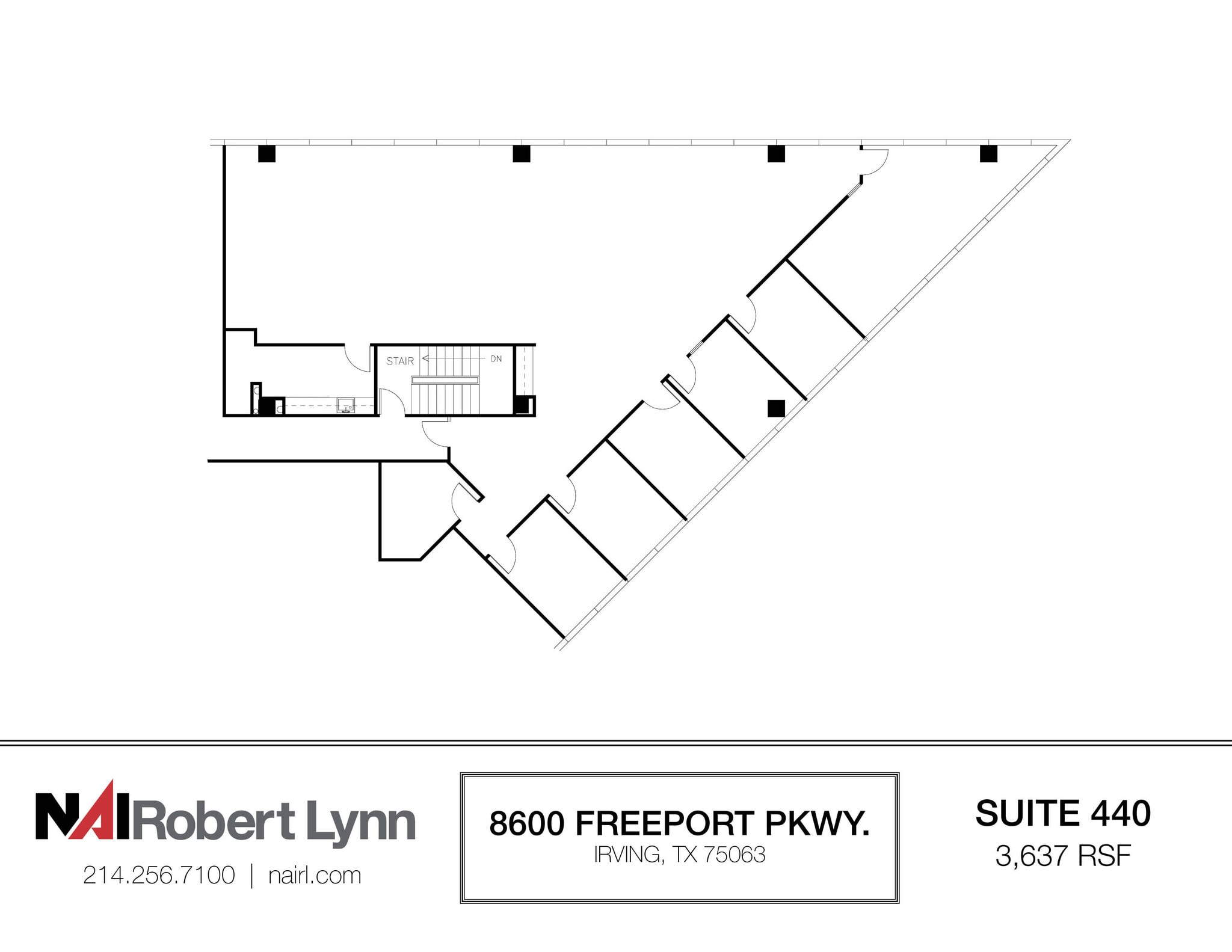 8600 Freeport Pky, Irving, TX à louer Plan d’étage– Image 1 sur 1