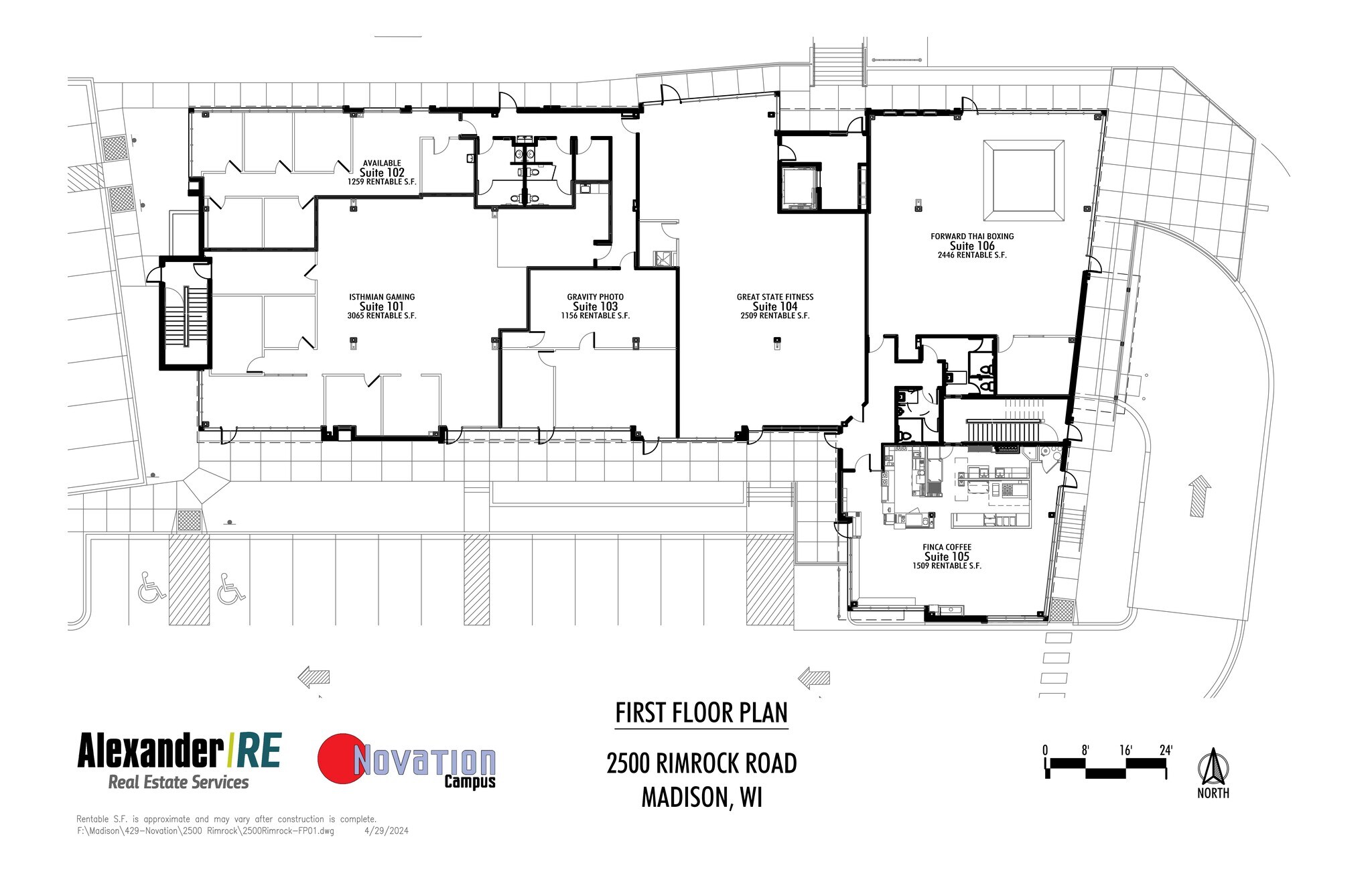 2500 Rimrock Rd, Madison, WI à louer Plan de site– Image 1 sur 1