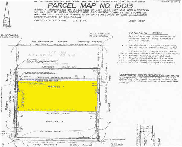 9950 Calabash Ave, Fontana, CA à louer - Plan cadastral – Image 2 sur 7