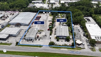 Plus de détails pour 4990-5000 Phillips Hwy, Jacksonville, FL - Industriel/Logistique à louer