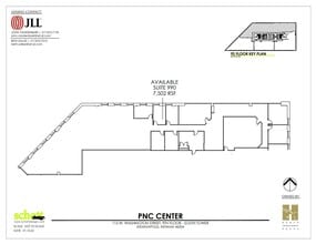 101-115 W Washington St, Indianapolis, IN à louer Plan d’étage– Image 1 sur 1