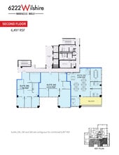 6222 Wilshire Blvd, Los Angeles, CA à louer Plan d’étage– Image 1 sur 1