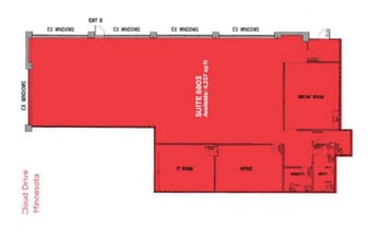 6801-6811 Flying Cloud Dr, Eden Prairie, MN à louer Plan d’étage– Image 1 sur 1