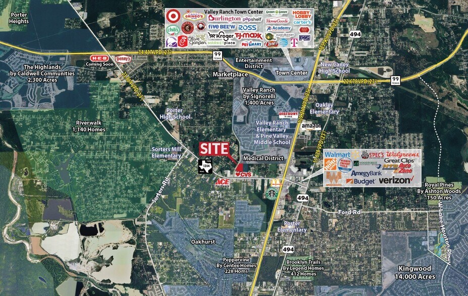 0 Valley Ranch Pkwy Pkwy, Porter, TX à vendre - Photo de l’immeuble – Image 3 sur 7