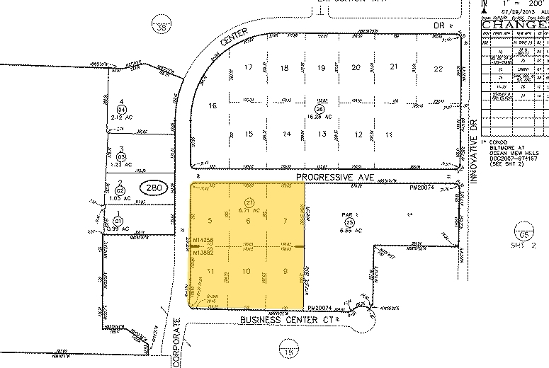 6060 Business Center Ct, San Diego, CA à louer - Plan cadastral – Image 3 sur 6