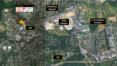 1024 Elkton Rd, Newark, DE - VUE AÉRIENNE  vue de carte
