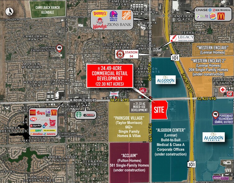 SEC 99th Ave & Indian School Rd, Phoenix, AZ à louer - Photo principale – Image 1 sur 2
