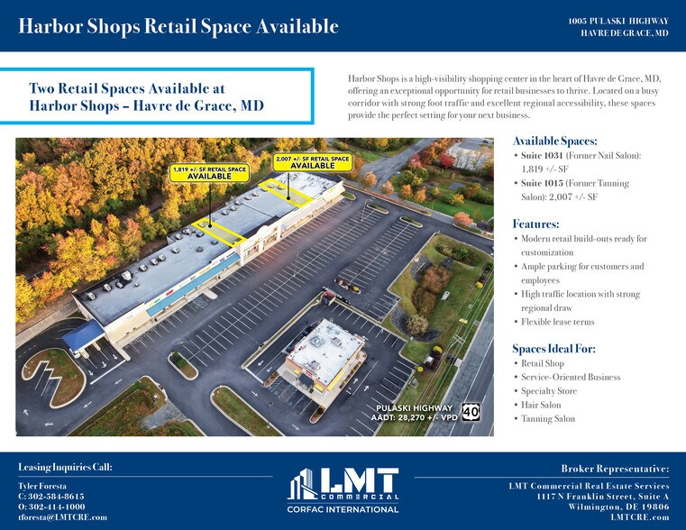 1005 Pulaski Hwy, Havre De Grace, MD à louer - Photo de l’immeuble – Image 2 sur 7