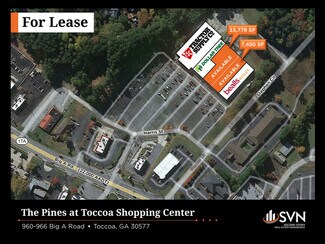 Plus de détails pour 966 Big a Rd, Toccoa, GA - Local commercial à louer
