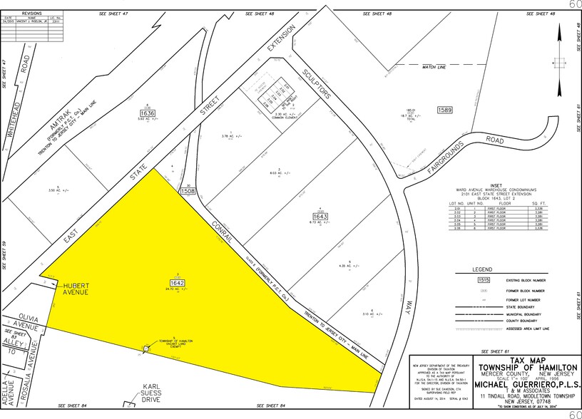 1945 E State St, Trenton, NJ à louer - Plan cadastral – Image 1 sur 1