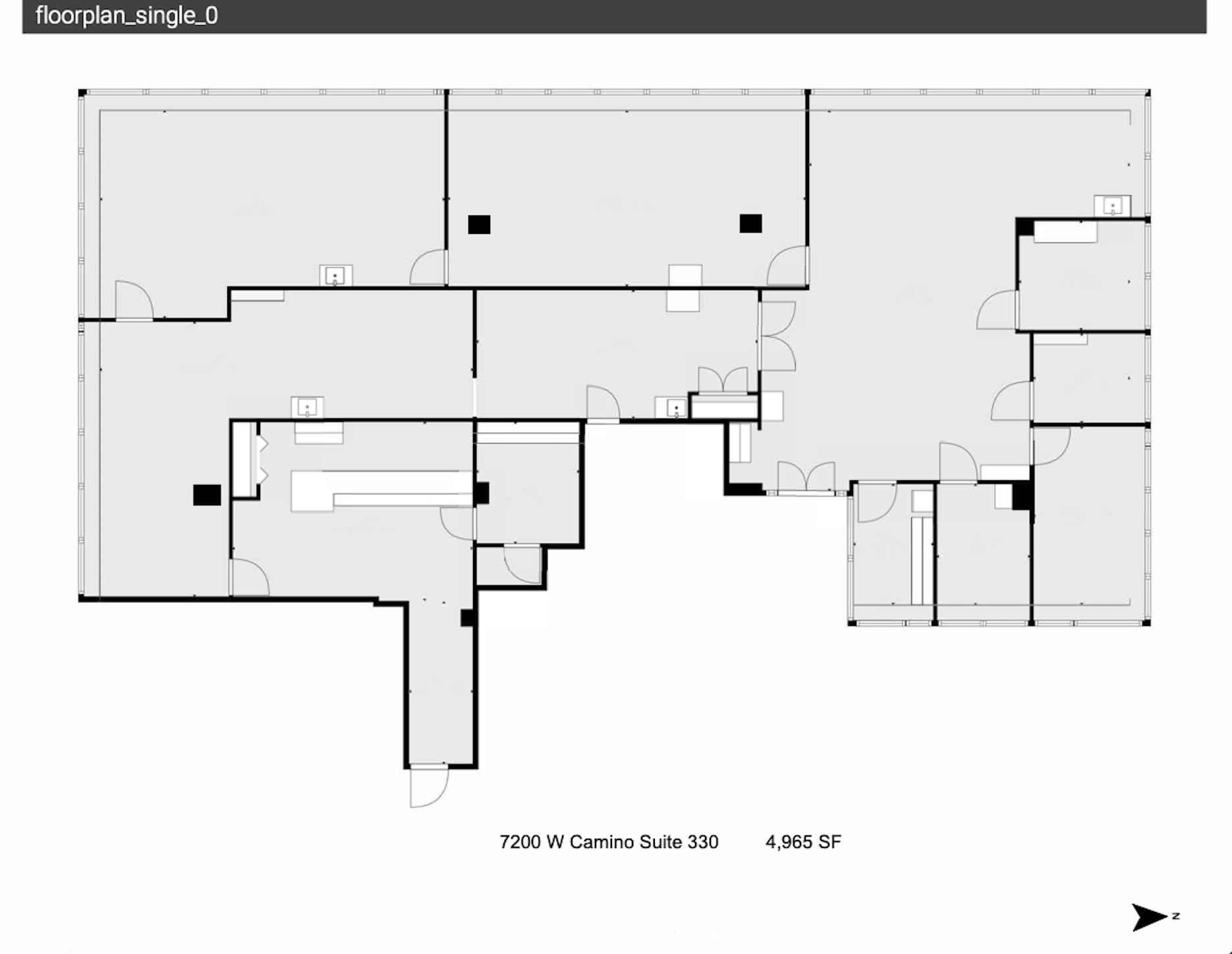 7100 W Camino Real, Boca Raton, FL à louer Plan d’étage– Image 1 sur 1