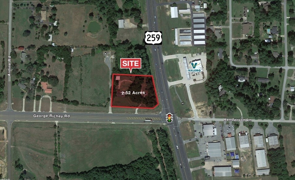 5315 E George Richey Rd, Longview, TX à vendre Aérien– Image 1 sur 2