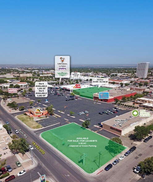 5555 Zuni Rd SE, Albuquerque, NM à louer - Plan de site – Image 2 sur 14