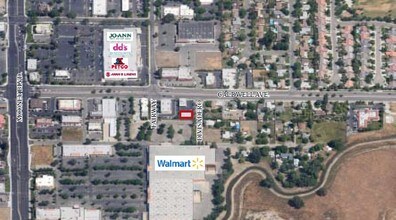 1737 W Caldwell Ave, Visalia, CA - Vue aérienne vue de carte