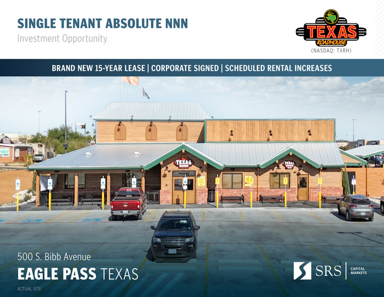 500 S Bibb Ave, Eagle Pass, TX à vendre - Photo de l’immeuble – Image 1 sur 9