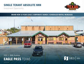 Plus de détails pour 568 S Bibb Ave, Eagle Pass, TX - Local commercial à vendre
