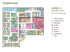1377 N Serrano Ave, Los Angeles, CA à louer Plan d’étage– Image 1 sur 1