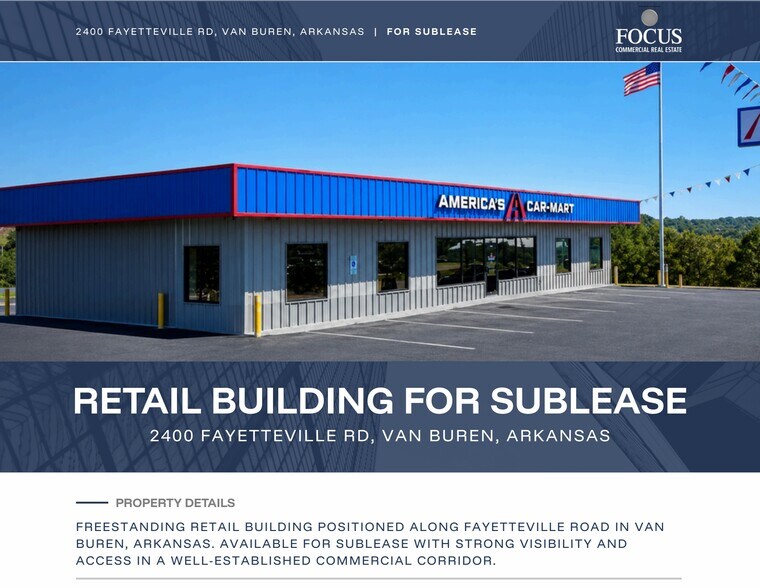 2400 Fayetteville Rd, Van Buren, AR à louer - Photo principale – Image 1 sur 1