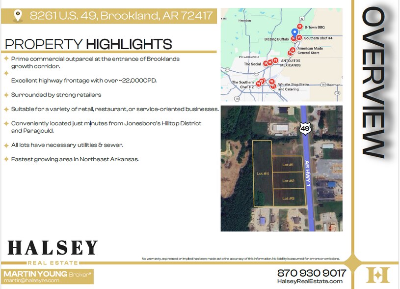 8261 US 49, Brookland, AR à vendre - Photo de l’immeuble – Image 3 sur 10